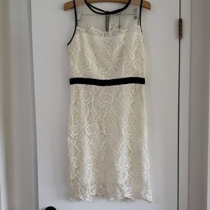 White lace dress